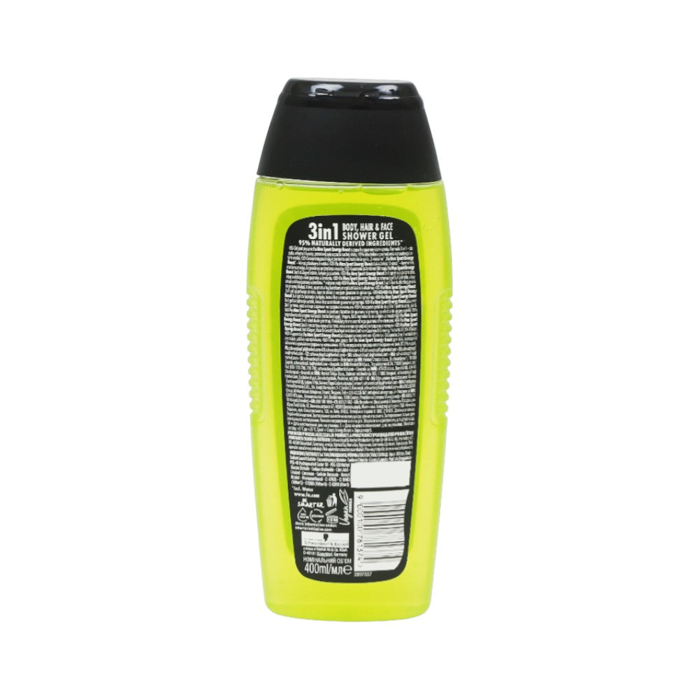 FA SHOWER GEL SPORT ENERGY BOOST 3 IN 1 400 ML