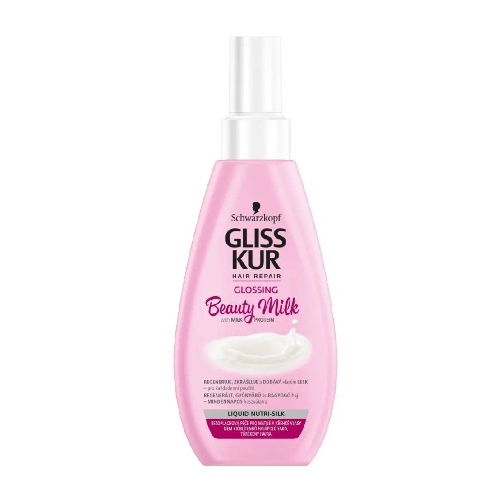 SCHWARZKOPF GLISS KUR BEAUTY MILK HAIR REPAIR SPRAY 150ML