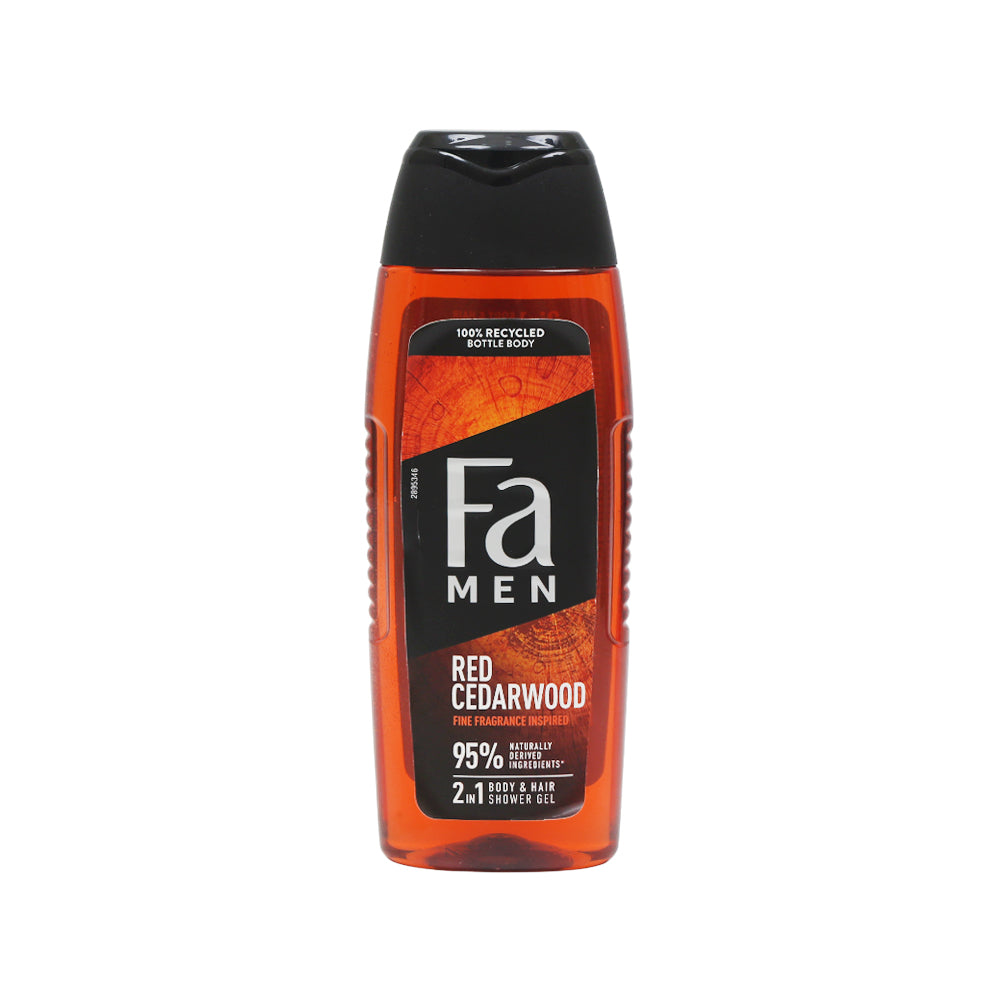 FA SHOWER GEL MEN RED CEDARWOOD 2 IN 1 250 ML