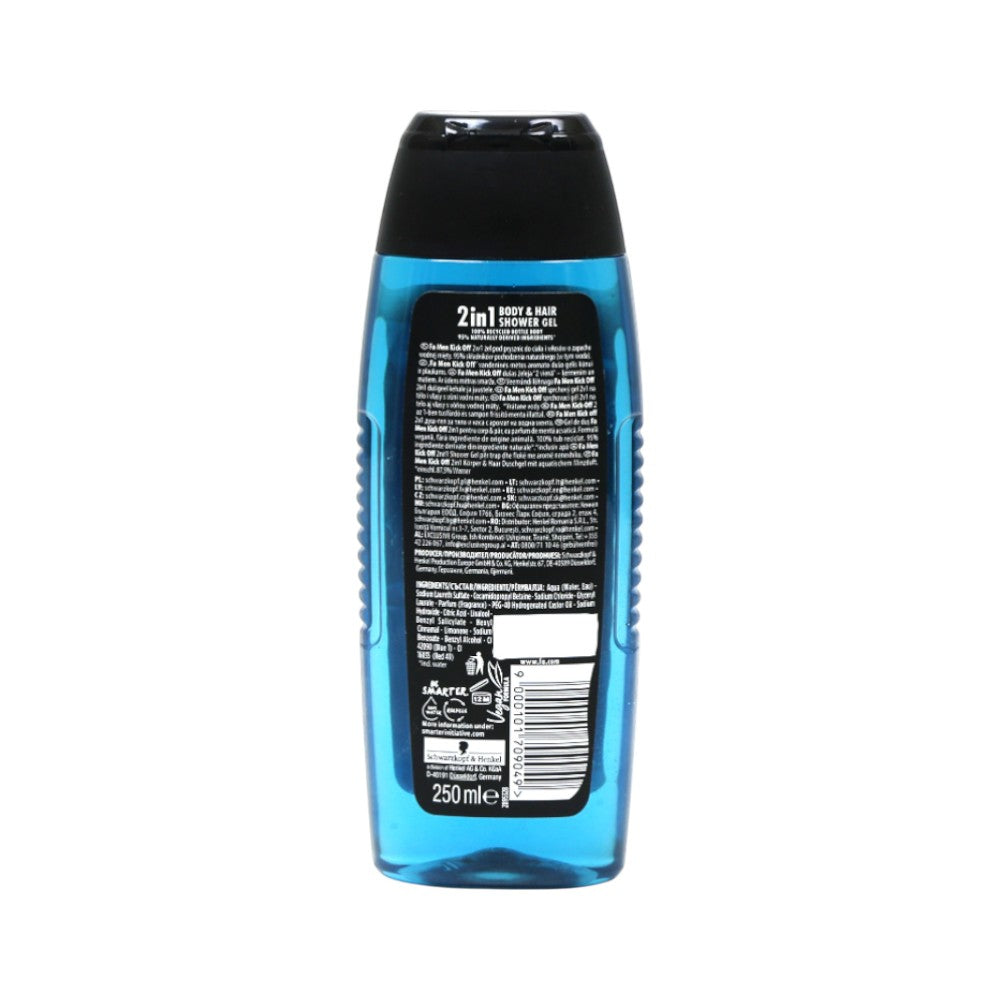 FA SHOWER GEL MEN KICK OFF 2 IN 1 250 ML