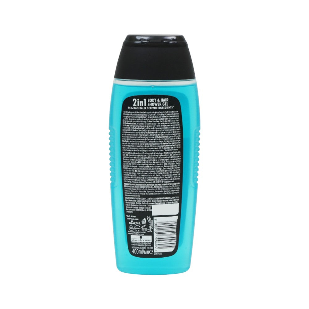 FA SHOWER GEL MEN EXTRA COOL 2 IN 1 ARCTIC-FRESH 400ML