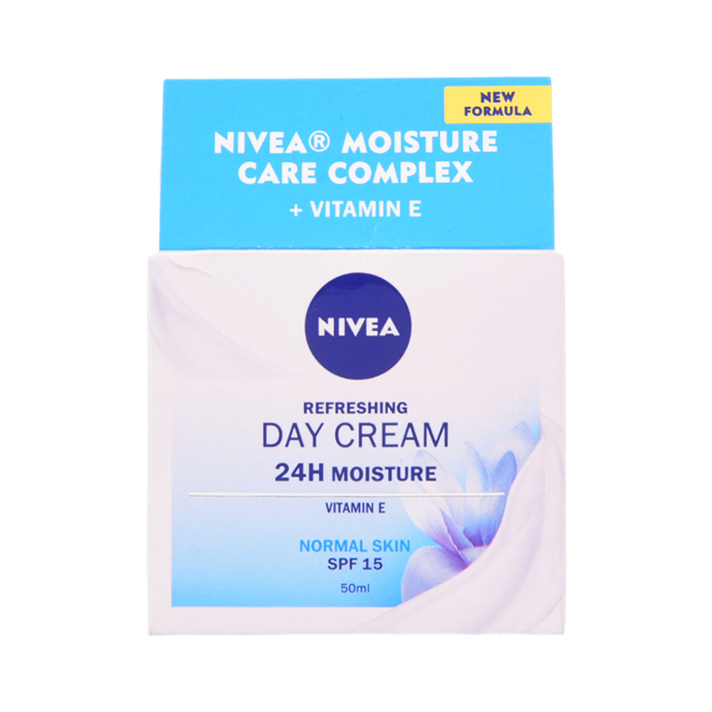 NIVEA MOISTURIZING REFRESHING SPF15 DAY CREAM 50ML