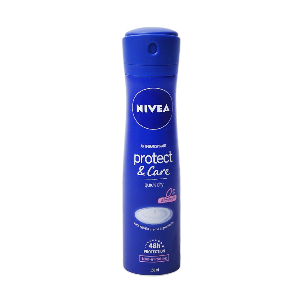 NIVEA DEODORANT BODY SPRAY PROTECT & CARE QUICK DRY 200 ML