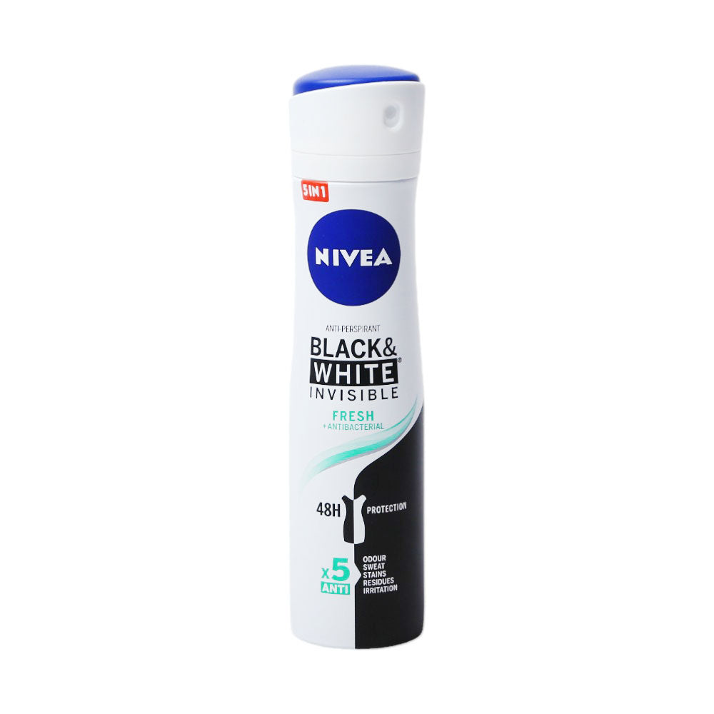 NIVEA DEODORANT BODY SPRAY BLACK & WHITE INVISIBLE 200 ML