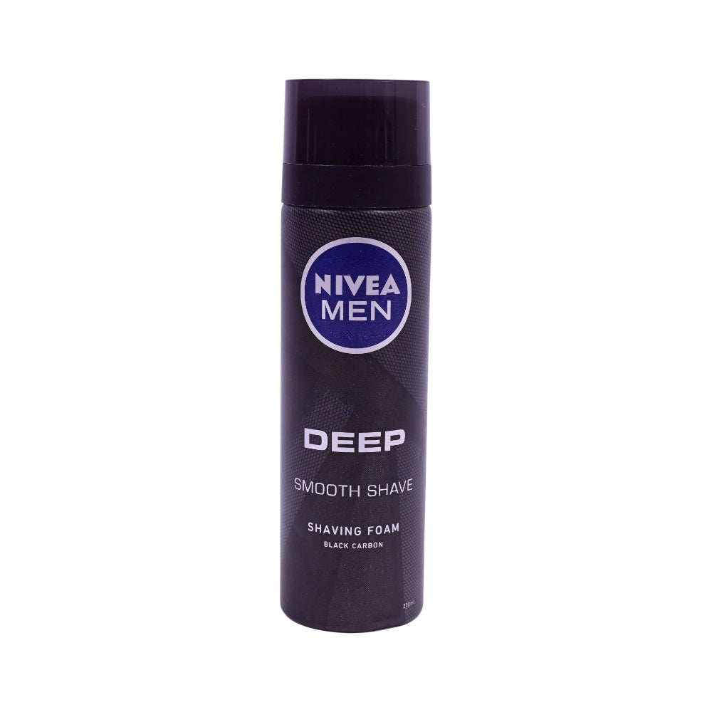 NIVEA MEN DEEP SMOOTH SHAVING FOAM 200 ML