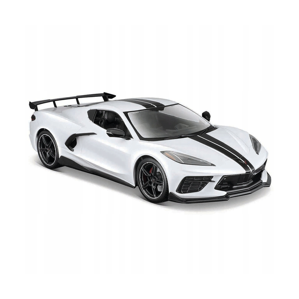 31534WT 1.24 2020 CHEV CORVETTE STINGRAY WHITE
