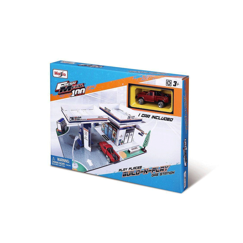 12517 MAISTO FRESH METAL BUILD N PLAY SET