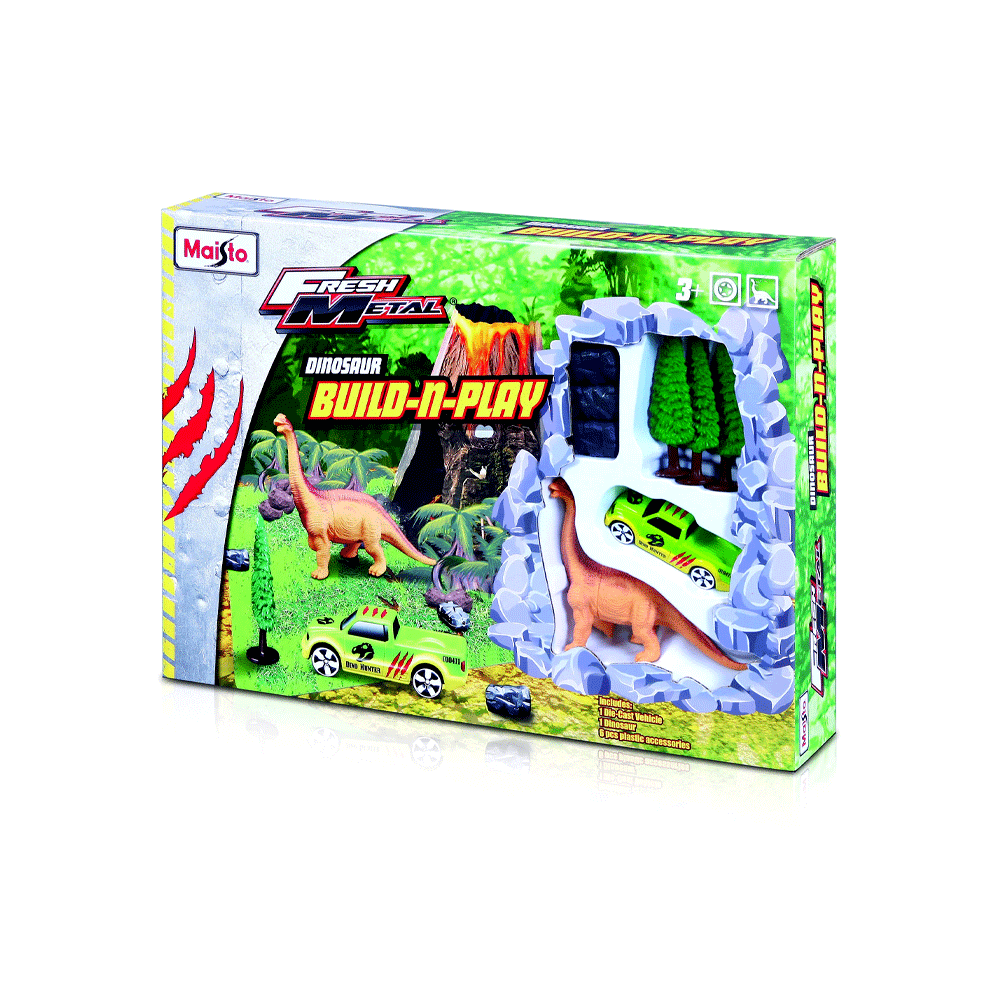 MAISTO FM DINO BUILD N PLAY TRUCK 12518