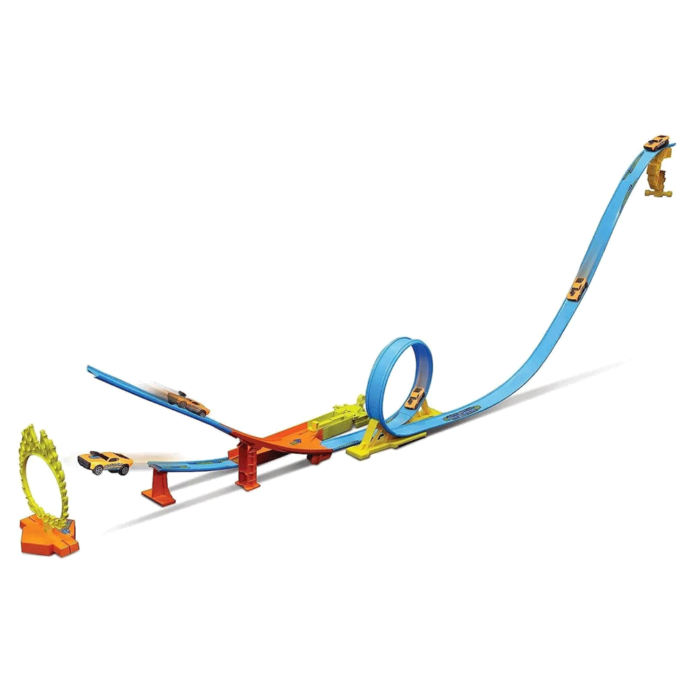 12552 MAISTO LOOP & LAUNCH STUNT TRACK SET