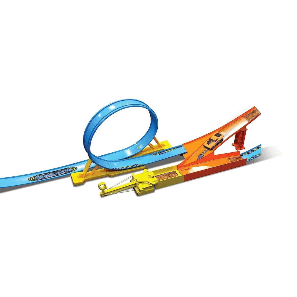 12552 MAISTO LOOP & LAUNCH STUNT TRACK SET