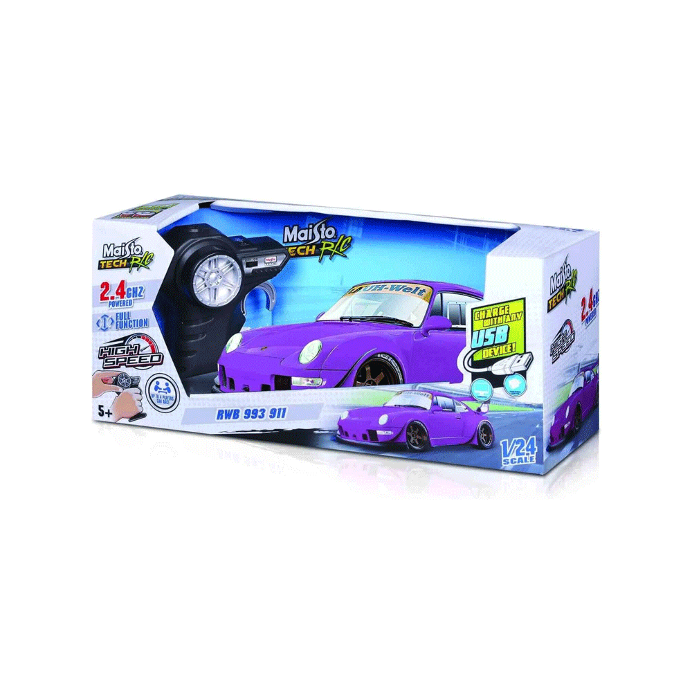 82340 1  24 RC PORSCHE RWB 993 CAR