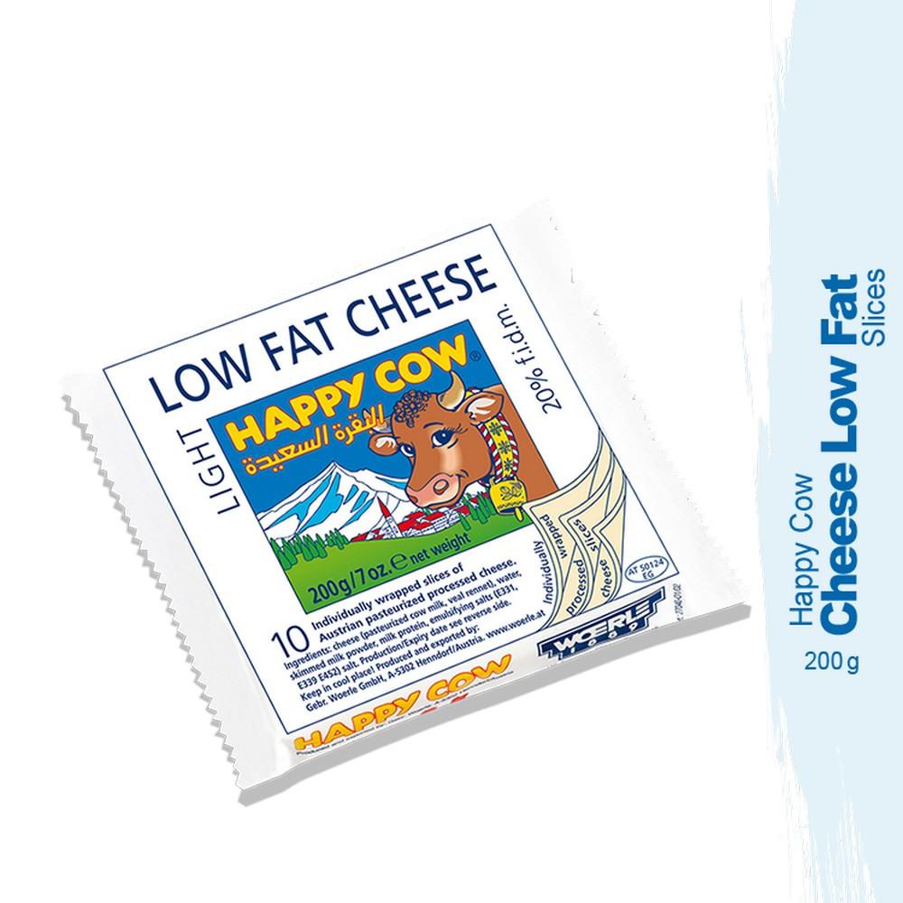 HAPPY COW CHEESE LOW FAT LIGHT 200 GM