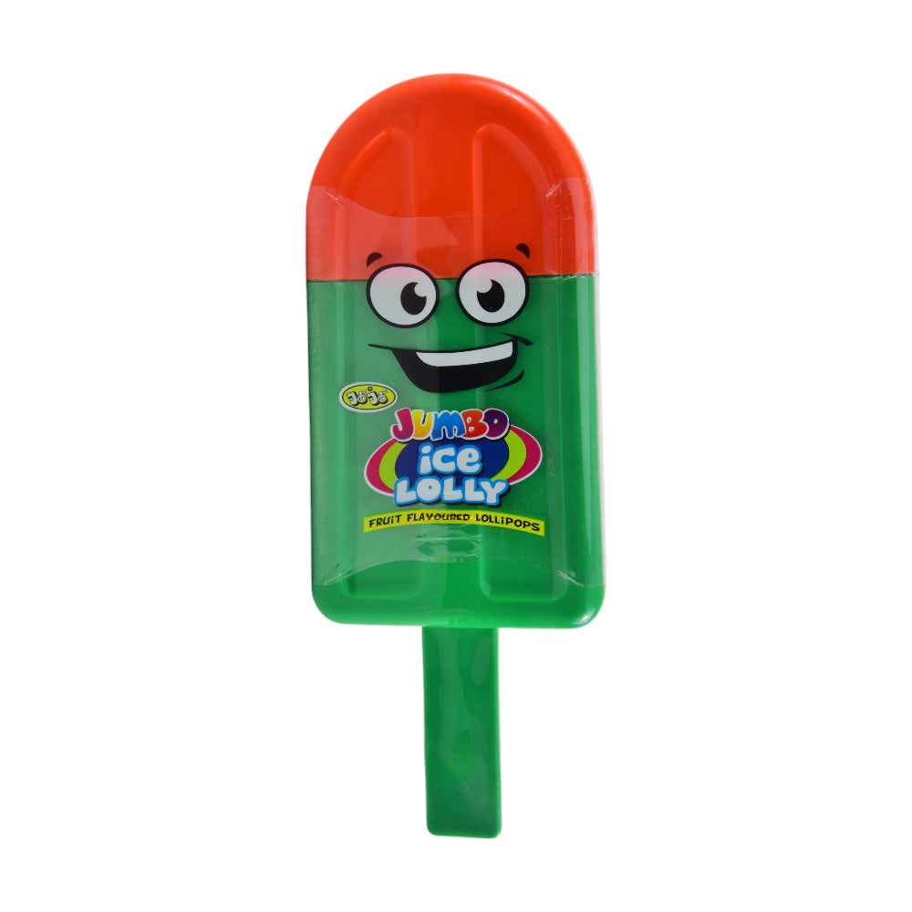 JOJO JUMBO ICE LOLLY FRUIT LOLLIPOPS 150GM