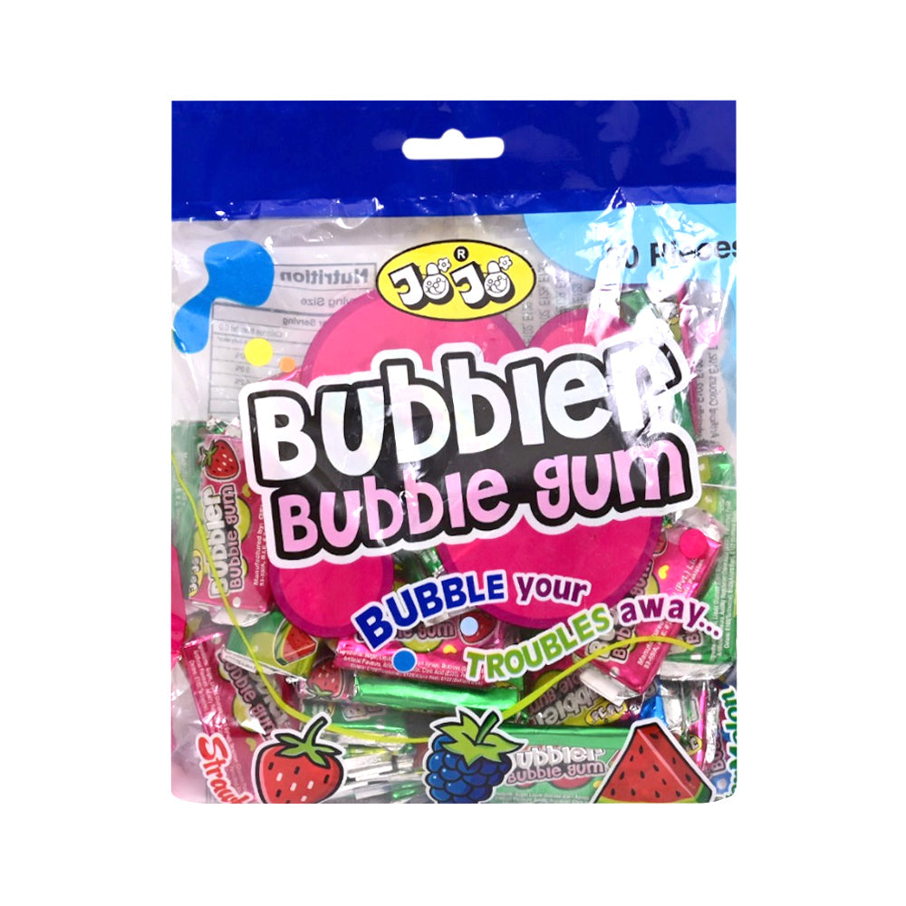 JOJO BUBBLER BUBBLE GUM YOUR TROUBLE AWAY 265 GM
