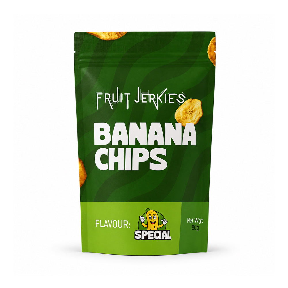 FRUIT JERKIES BANANA CHIPS SPECIAL 80 GM
