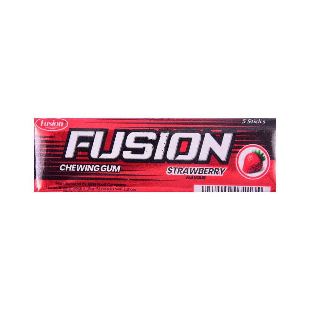 FUSION CHEWING GUM STRAWBERRY FLAVOUR