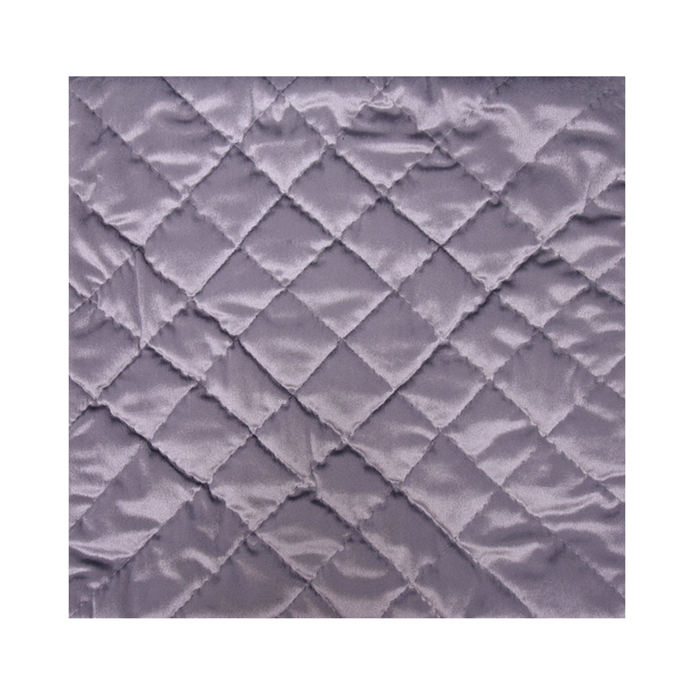 CNC CUSHION COVER PLAIN VELVET GREY