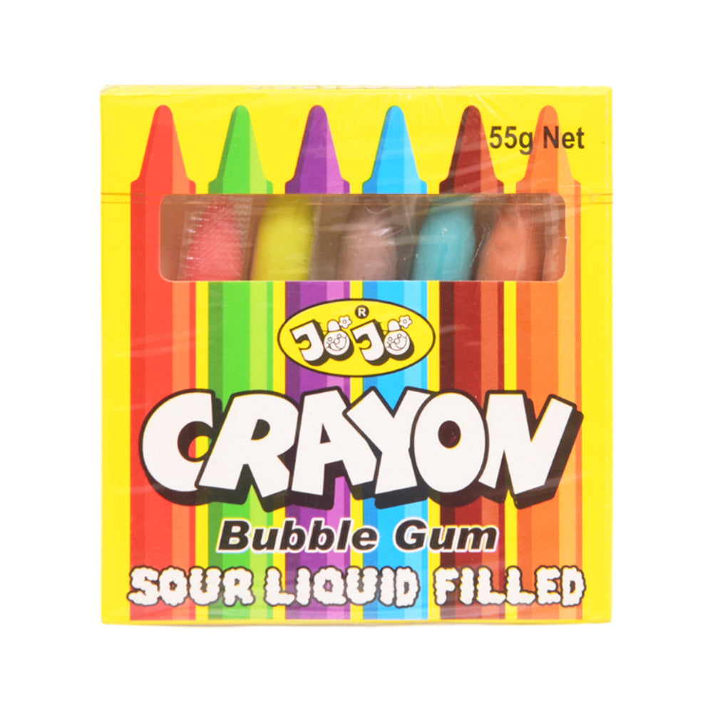 JOJO CRAYON BUBBLE GUM 55GM