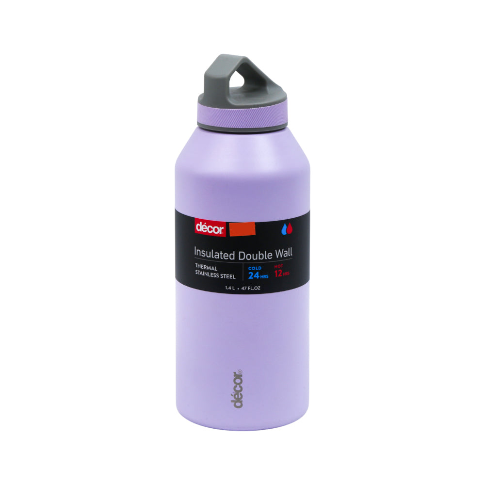 BOTTLE STEEL DOUBLE WALL DECOR 1.4 LTR 264777