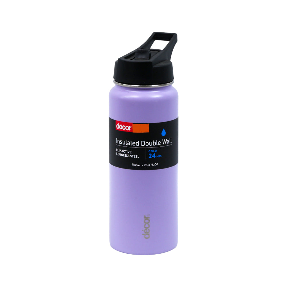 BOTTLE STEEL DOUBLE WALL DECOR 750 ML 267377