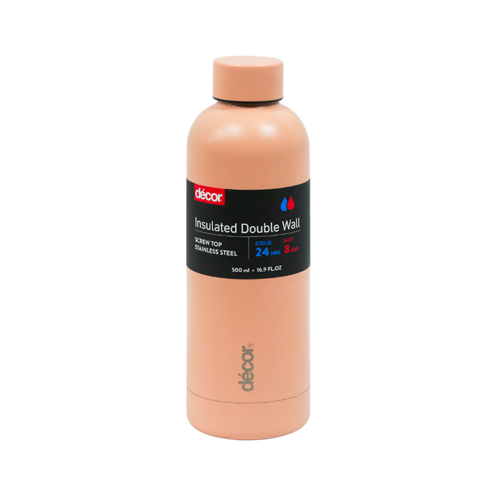 BOTTLE STEEL DOUBLE WALL DECOR 500 ML 255977