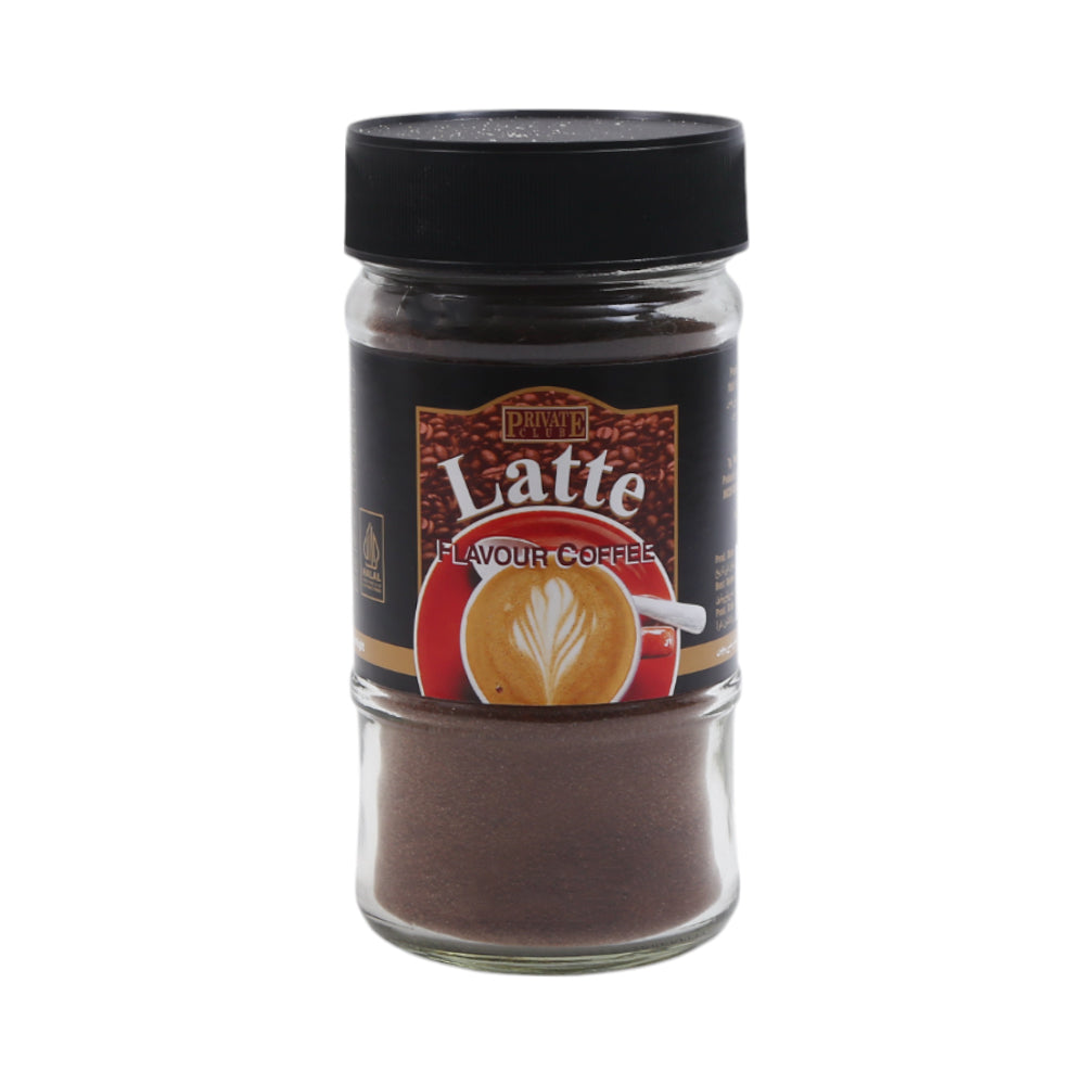 PRIVATE CLUB COFFEE LATTE 100 GM