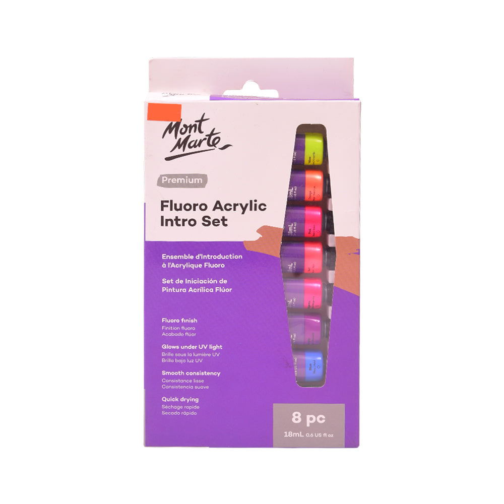 PMFL8181 MM FLOURO ACRYLIC TUBE 8PCS