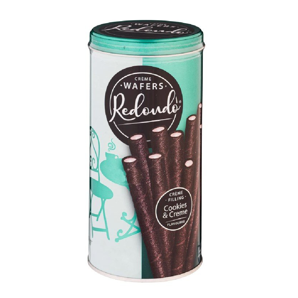 REDONDO WAFER CHOCOLATE STICK COOKIES & CREAM 100 GM