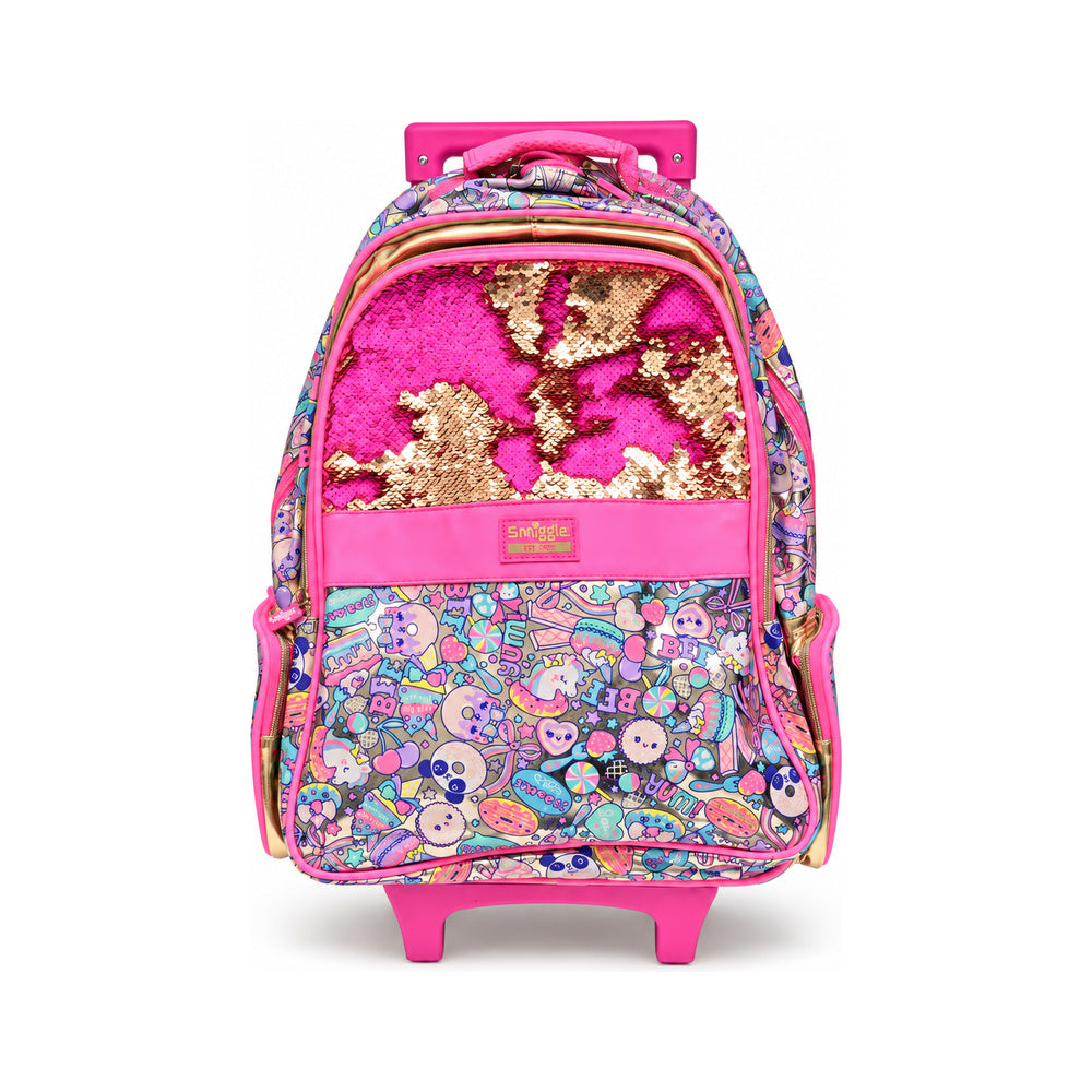 441167 SMIGGLE TROLLEY BAG SUPER SWEET 17INCH IR