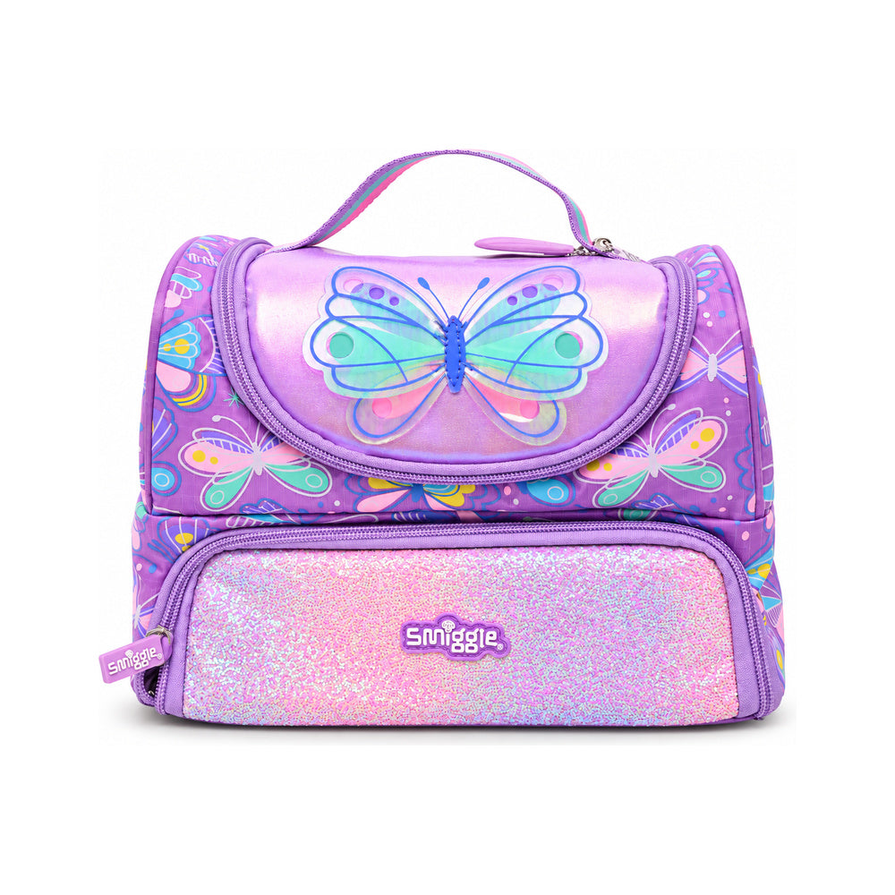 441209 SMIGGLE DD LUNCH BAG BUTTERFLY IR