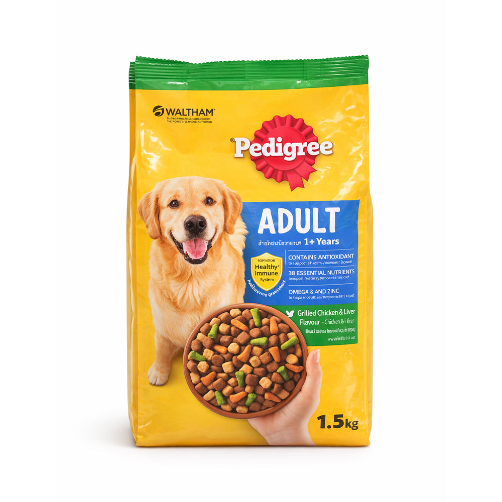 PEDIGREE DOG FOOD GRILLED CHICKEN AND LIVER 1.5 KG