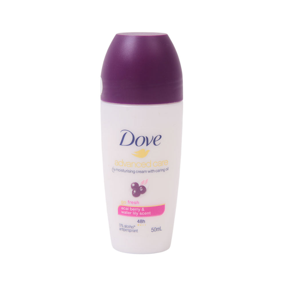 DOVE ROLL ON GO FRESH ACAI BERRY & WATER LILIY 48H 50 ML