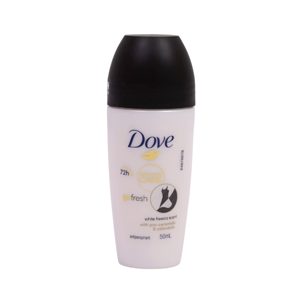 DOVE ROLL ON ADVANCED CARE WHITE FREESIA SCENT 50 ML
