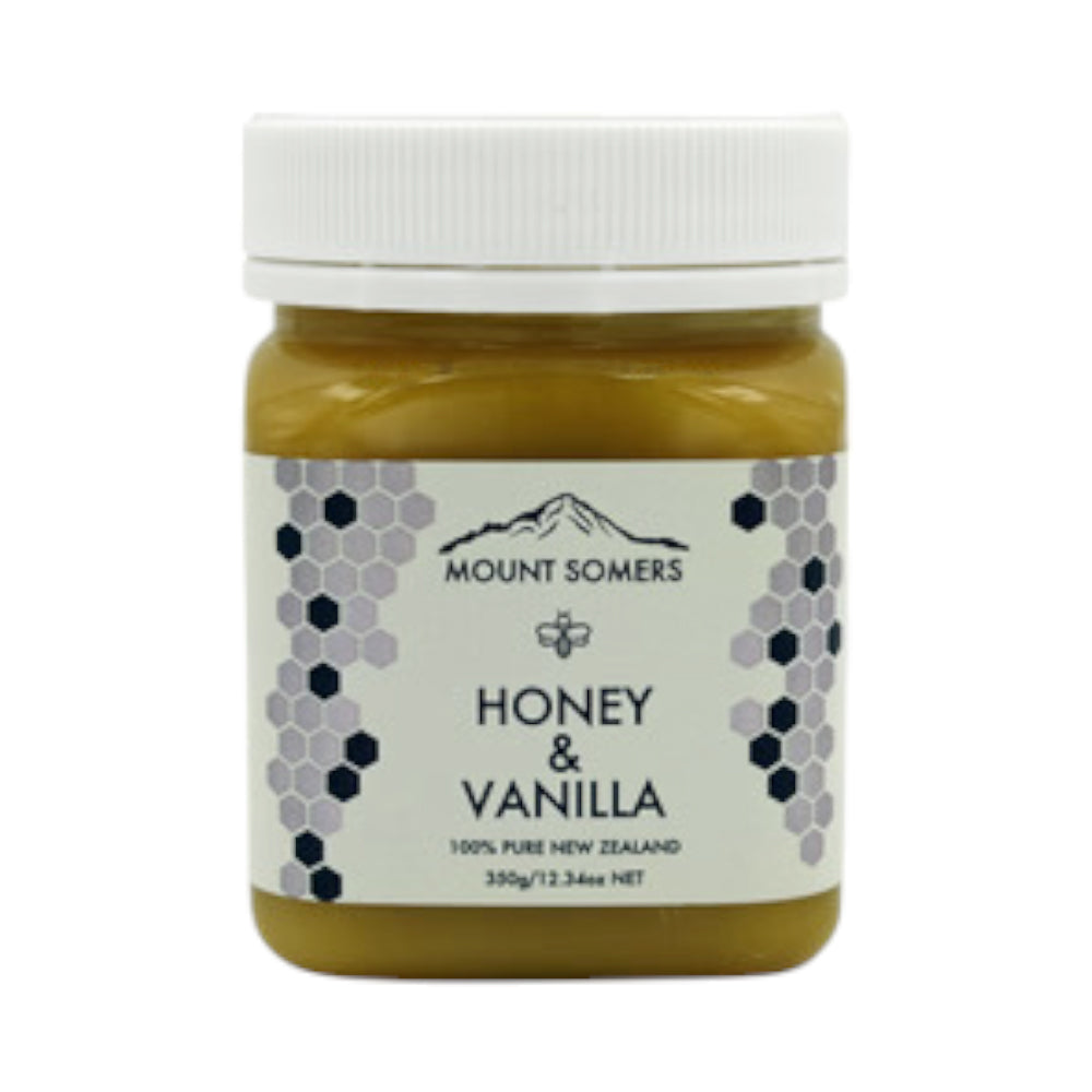 MOUNT SOMERS VANILLA FLAVOUR HONEY 350 GM