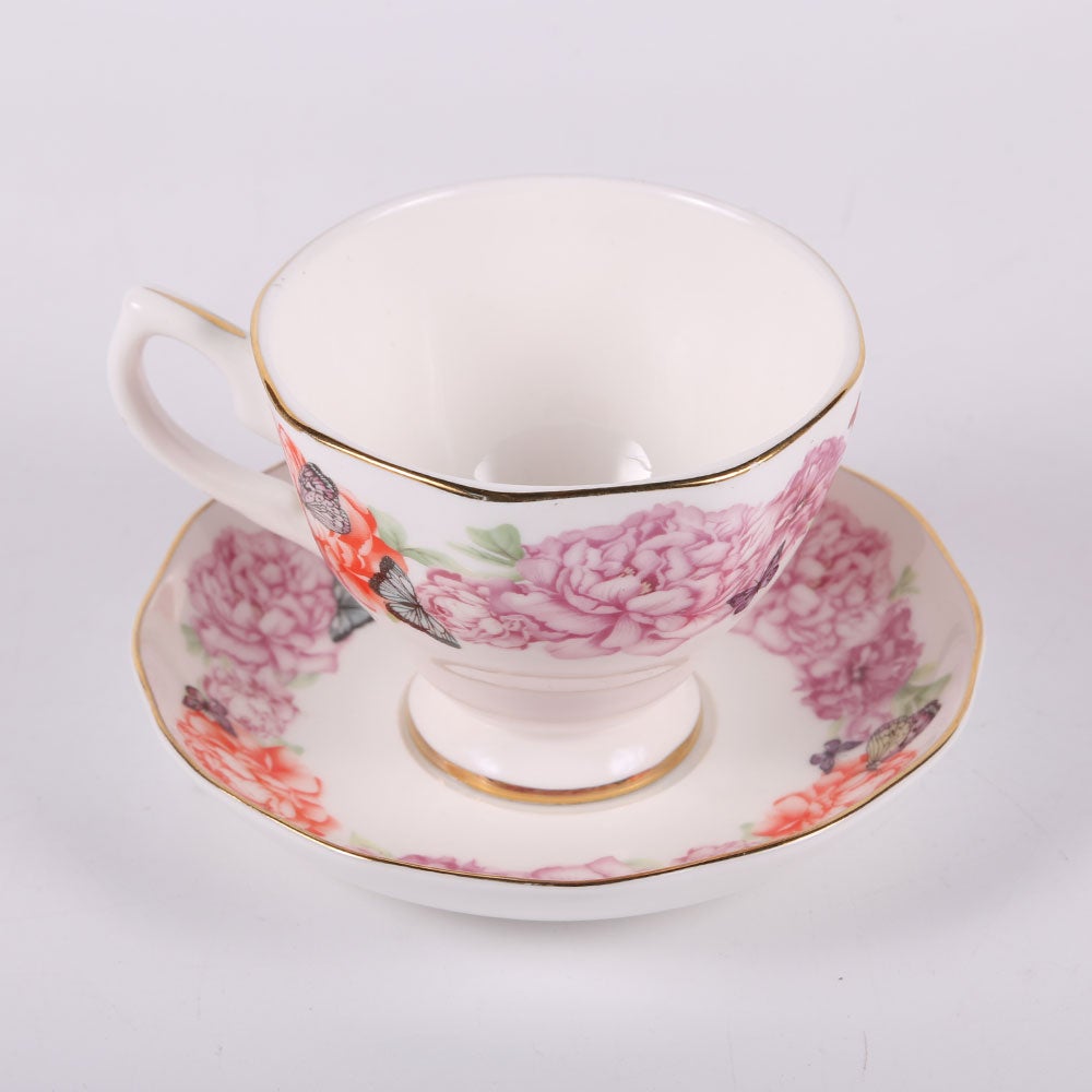 CUP & SAUCER SET ROYAL BISTRO 12PC 12-BJ-806 BASIC