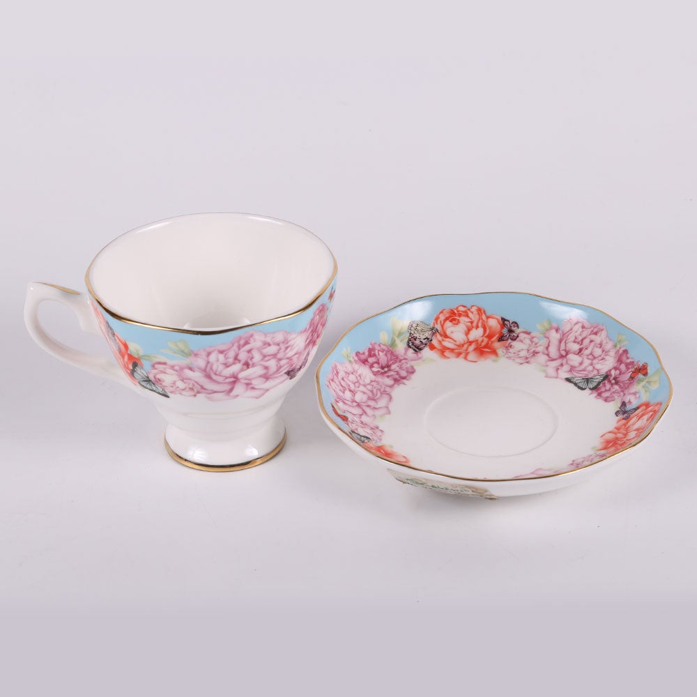 CUP & SAUCER SET ROYAL BISTRO 12PC 12-BJ-808 BASIC