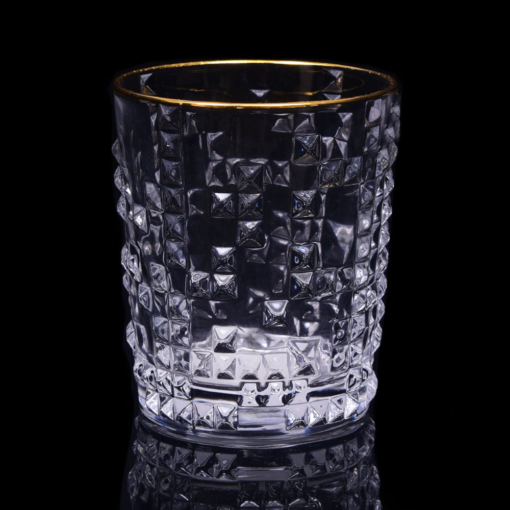 GLASS HONGLI GOLDEN IR G5412TE (Pack of 6)