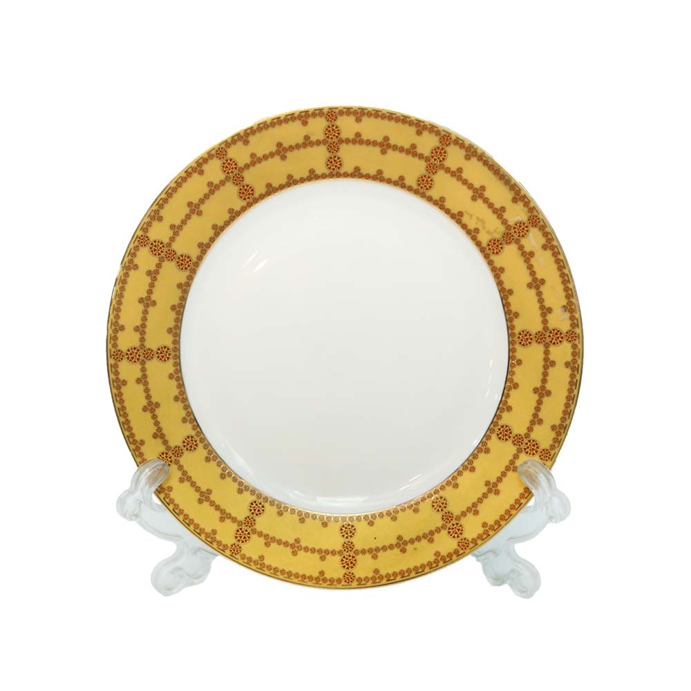 PLATE QUARTER ROYAL BISTRO P-915Y BASIC