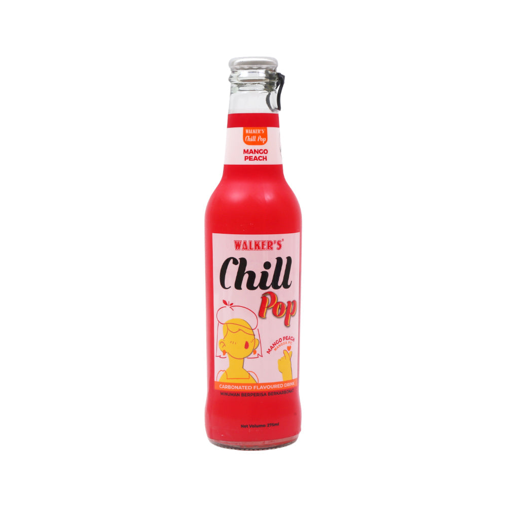 WLAKER CHILLPOP MANGO PEACH CARBONATED DRINK 275 ML