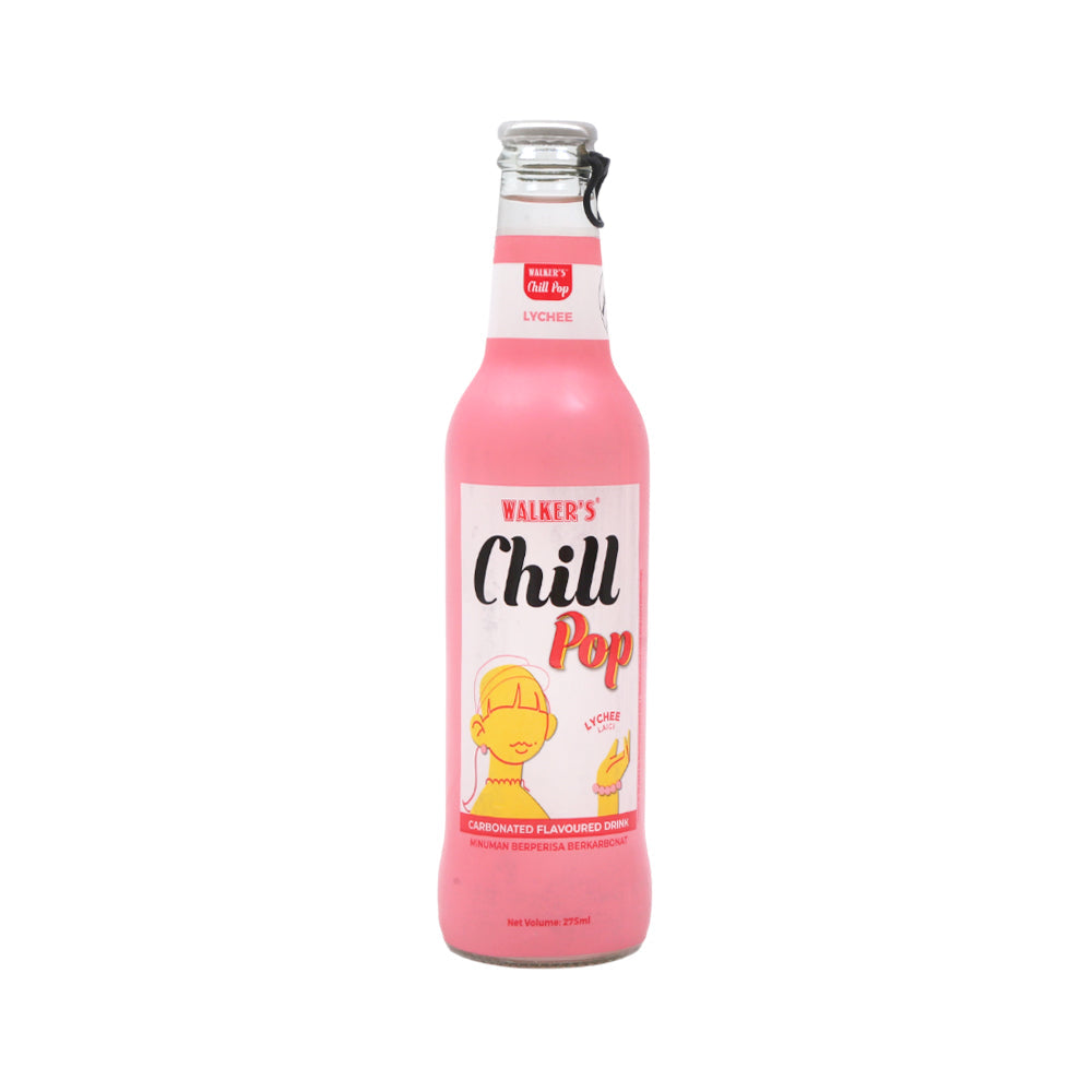 WLAKER CHILLPOP LYCHEE CARBONATED DRINK 275 ML