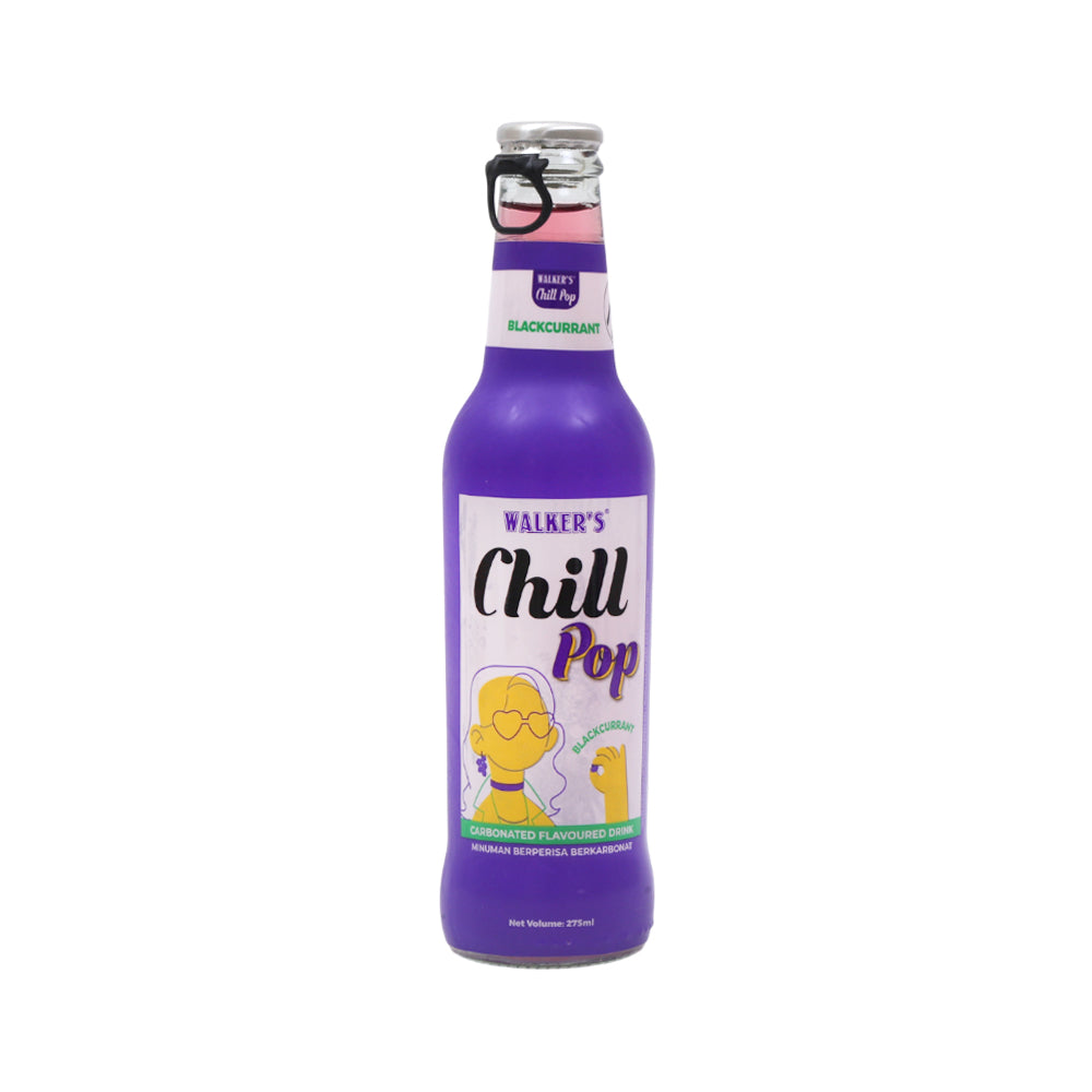 WLAKER CHILLPOP BLACKCURRENT CARBONATED DRINK 275 ML