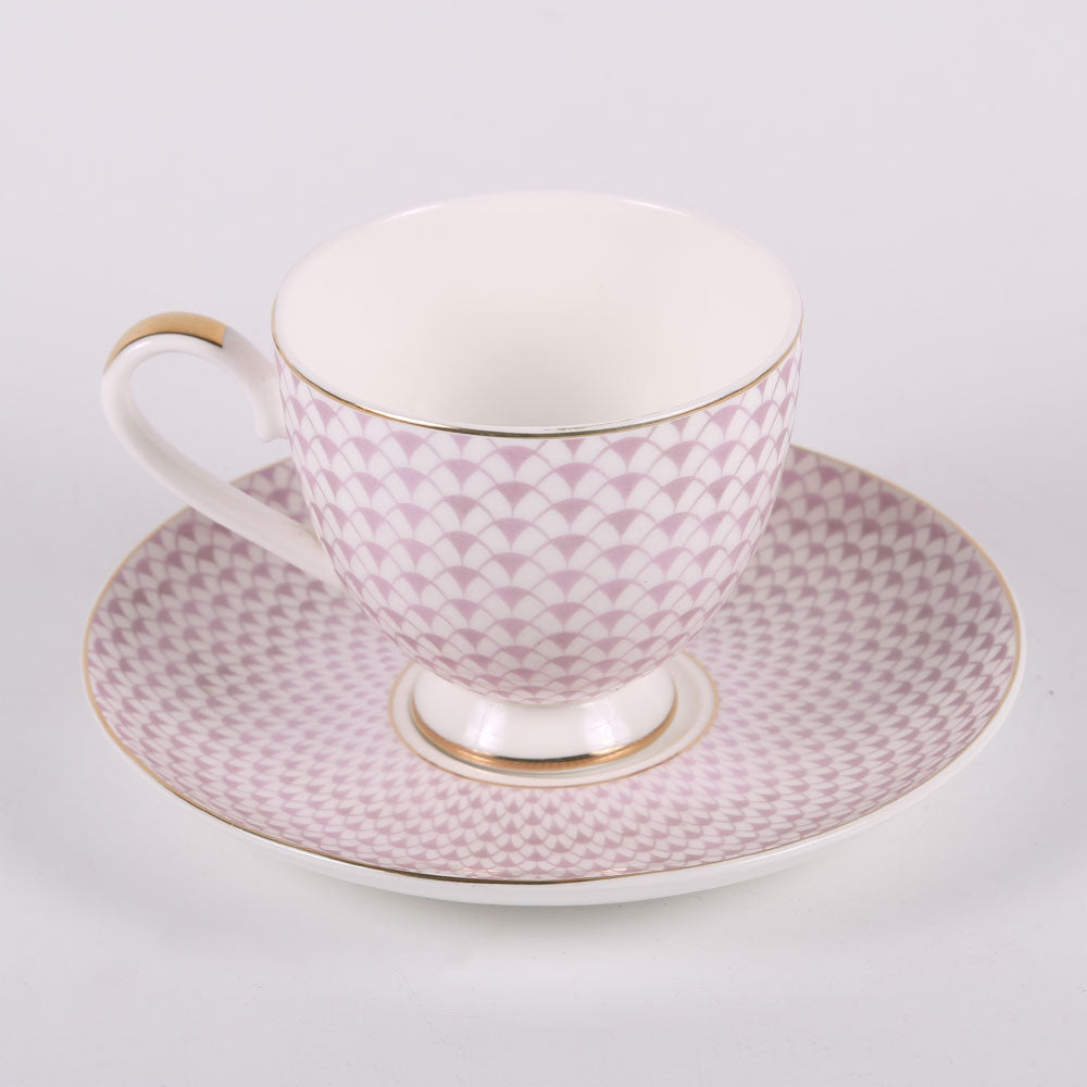 CUP & SAUCER SET ROYAL BISTRO 12PC 12-SO1-901P BASIC