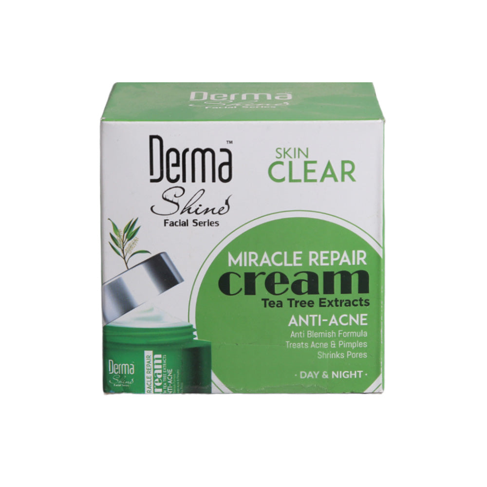 DERMA SHINE TEA TREE ANTI ACNE MIRACLE REPAIR CREAM 50 ML