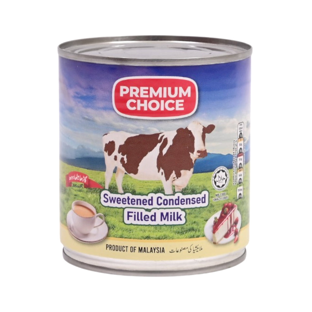 PREMIUM CHOICE CONDENSED FILLED MILK 390 GM