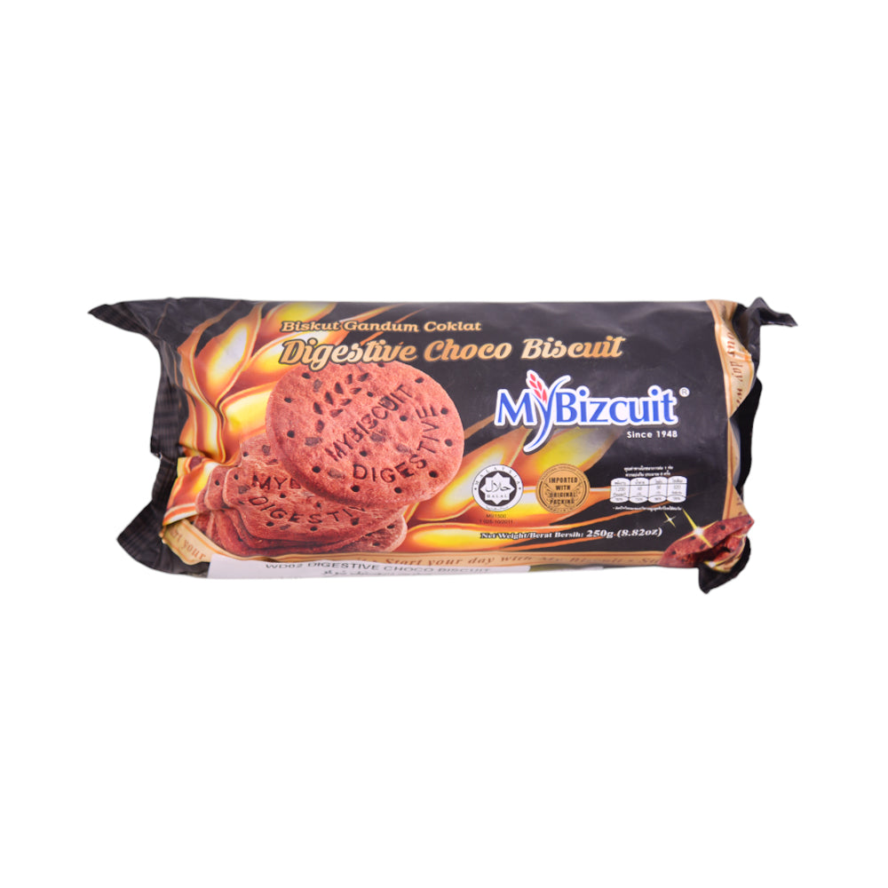 MY BIZCUIT DIGESTIVE BISCUIT CHOCO 250 GM