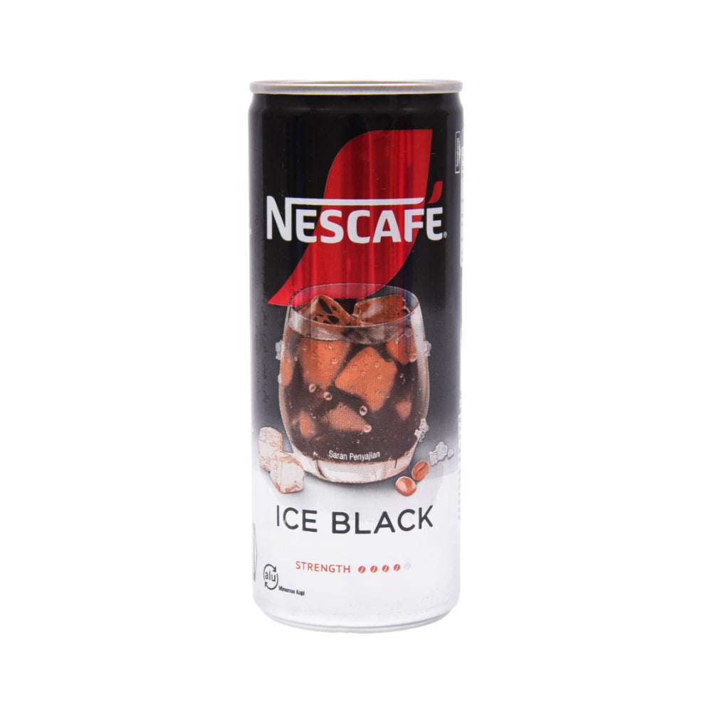 NESCAFE COFFEE ICE BLACK TIN 250 ML