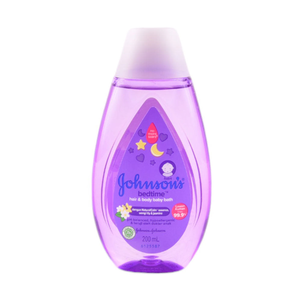 JOHNSONS BABY HAIR & BODY BATH BEDTIME 200 ML