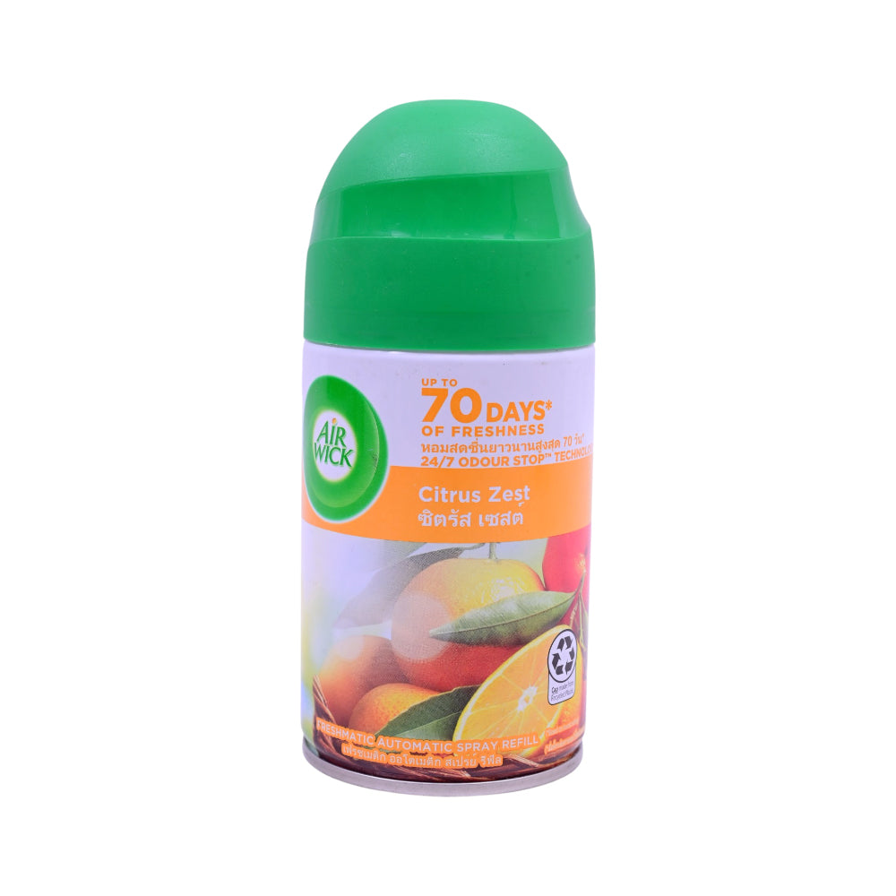 AIRWICK AIR FRESHENER REFILL CITRUS ZEST 250 ML