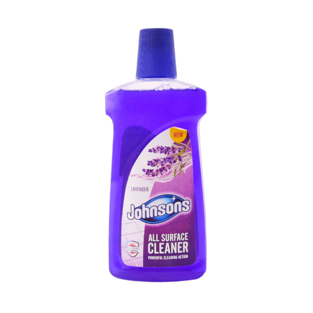 JOHNSONS ALL SURFACE CLEANER DISINFECTANT LAVENDER 500 ML
