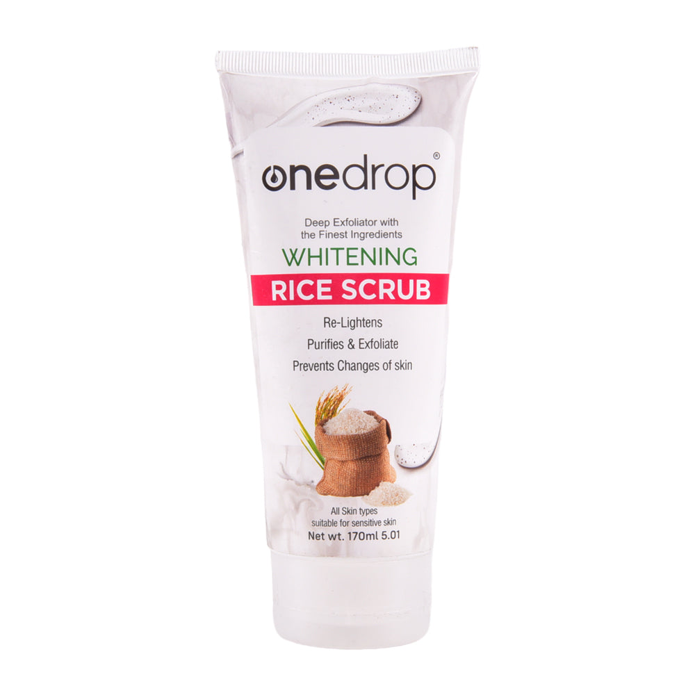 ONE DROP WHETINING RICE SCRUB 170ML